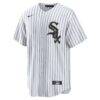 Seranthony Domínguez Chicago White Sox Nike Home Replica Jersey - White - Side View