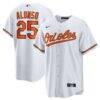 Pete Alonso Baltimore Orioles Nike Home Replica Jersey - White - Front View