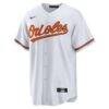 Pete Alonso Baltimore Orioles Nike Home Replica Jersey - White - Side View