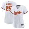 Pete Alonso Baltimore Orioles Nike Women's Home Replica Jersey - White - Front View
