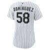 Seranthony Domínguez Chicago White Sox Nike Women's Home Replica Jersey - White - Detail View