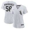 Seranthony Domínguez Chicago White Sox Nike Women's Home Replica Jersey - White - Front View