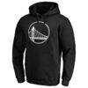 Golden State Warriors Pullover Hoodie - Black - Back View