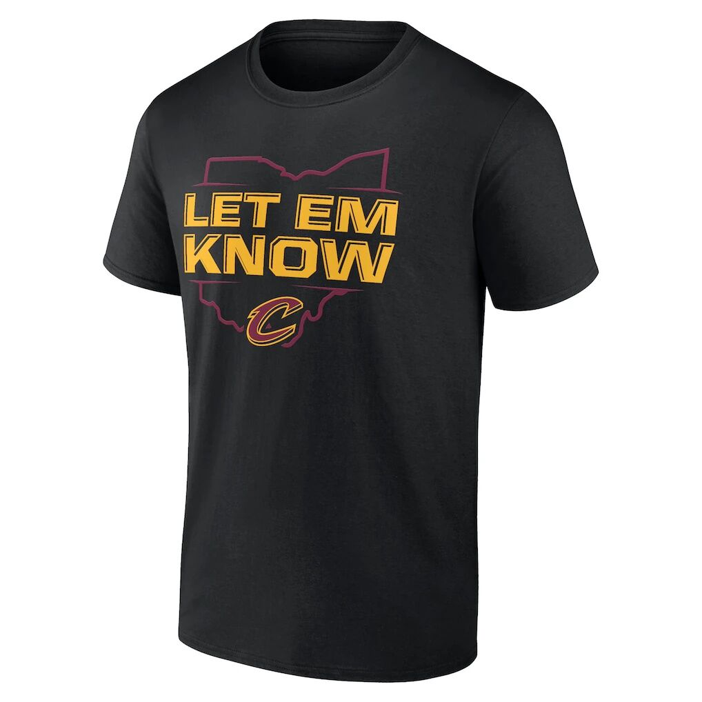 Cleveland Cavaliers Hometown Collection Let Em Know T-Shirt