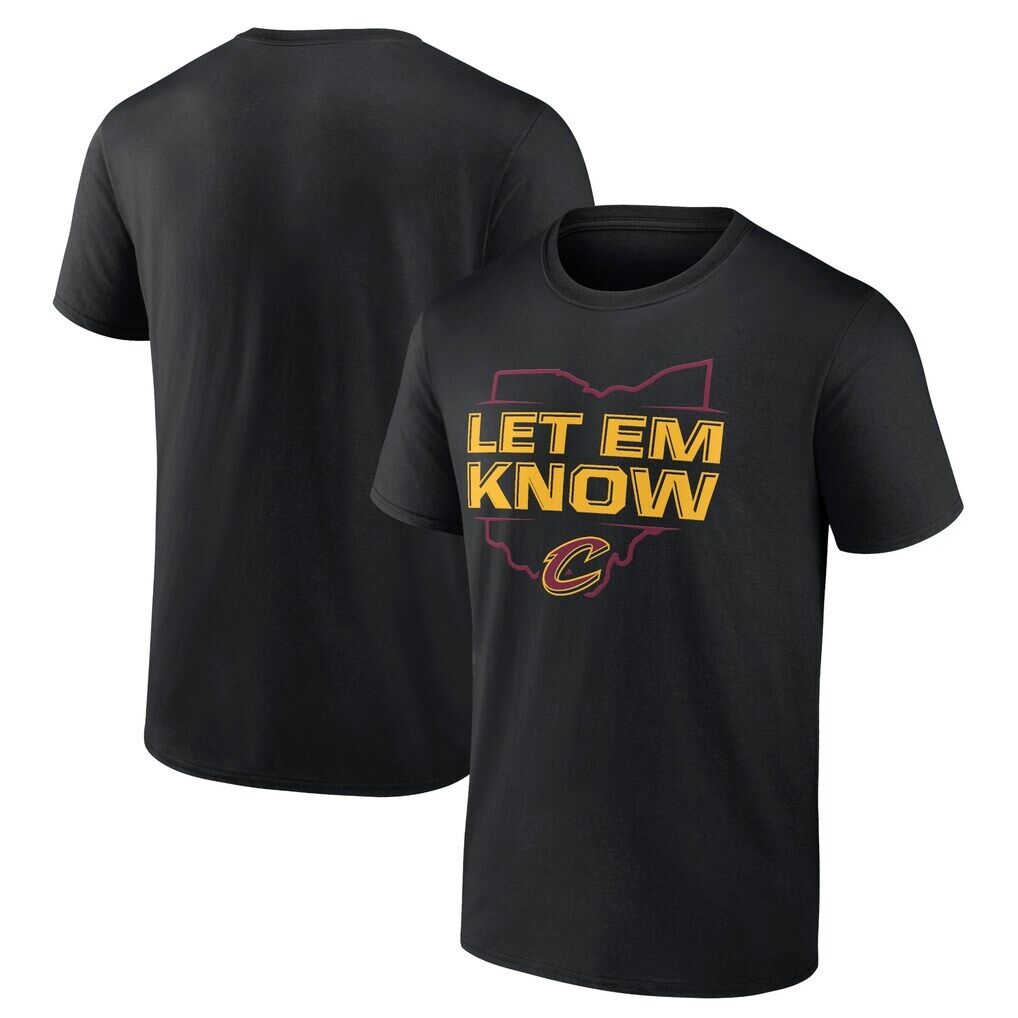 Cleveland Cavaliers Hometown Collection Let Em Know T-Shirt
