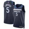 Anthony Edwards Minnesota Timberwolves Nike Unisex Swingman Jersey - Navy - Front View