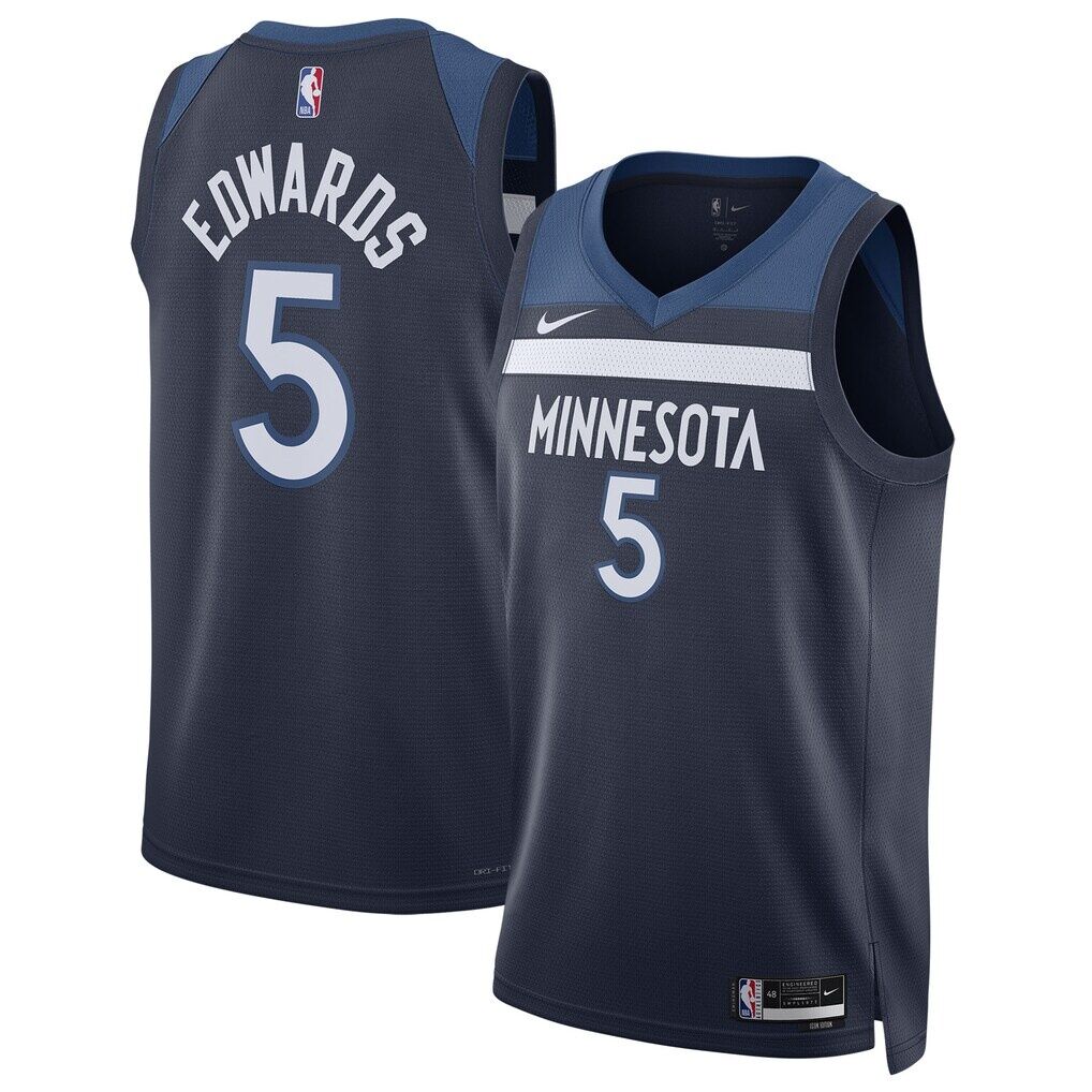 Anthony Edwards Minnesota Timberwolves Nike Unisex Swingman Jersey - Icon Edition