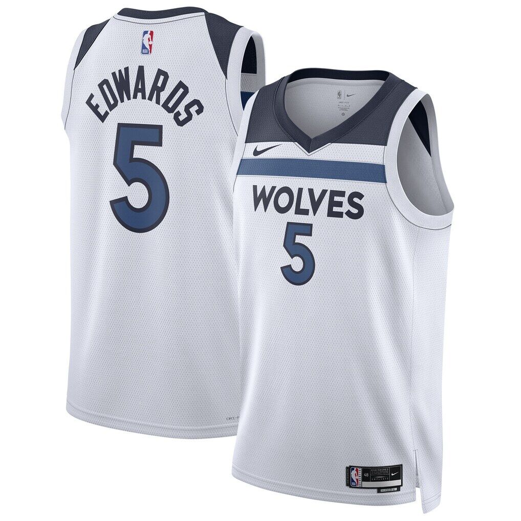 Anthony Edwards Minnesota Timberwolves Nike Unisex Swingman Jersey - Association Edition