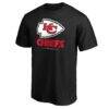 Kansas City Chiefs Team Lockup T-Shirt - Black - Side View