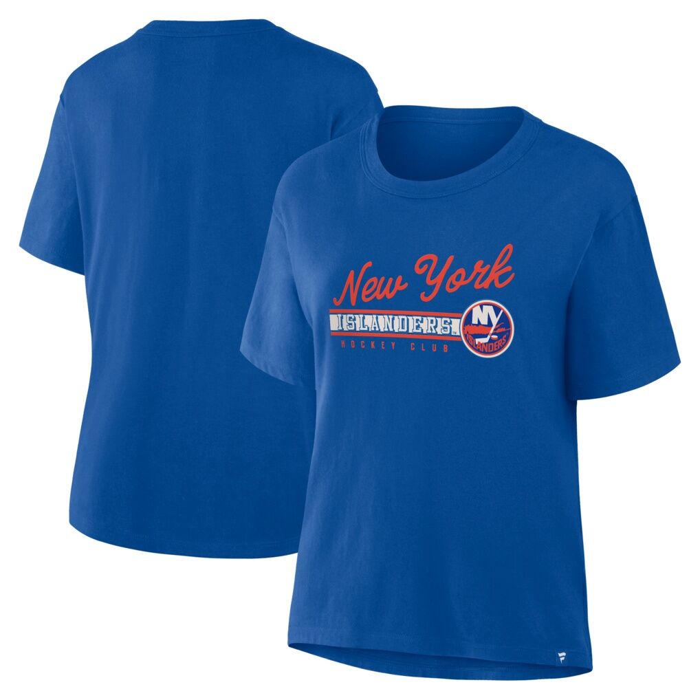 New York Islanders Fashion7 Women's Hometown Premium Legacy T-Shirt - Royal