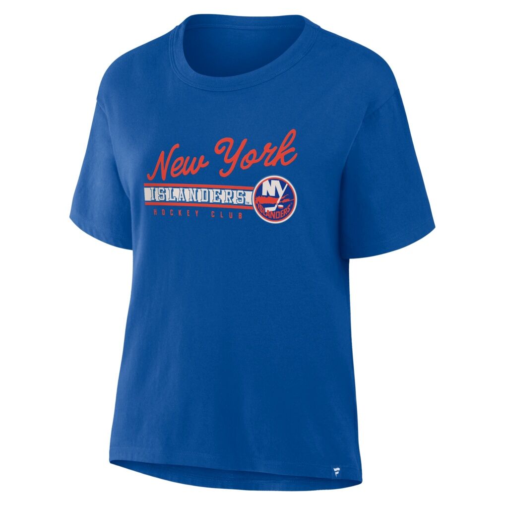 New York Islanders Fashion7 Women's Hometown Premium Legacy T-Shirt - Royal