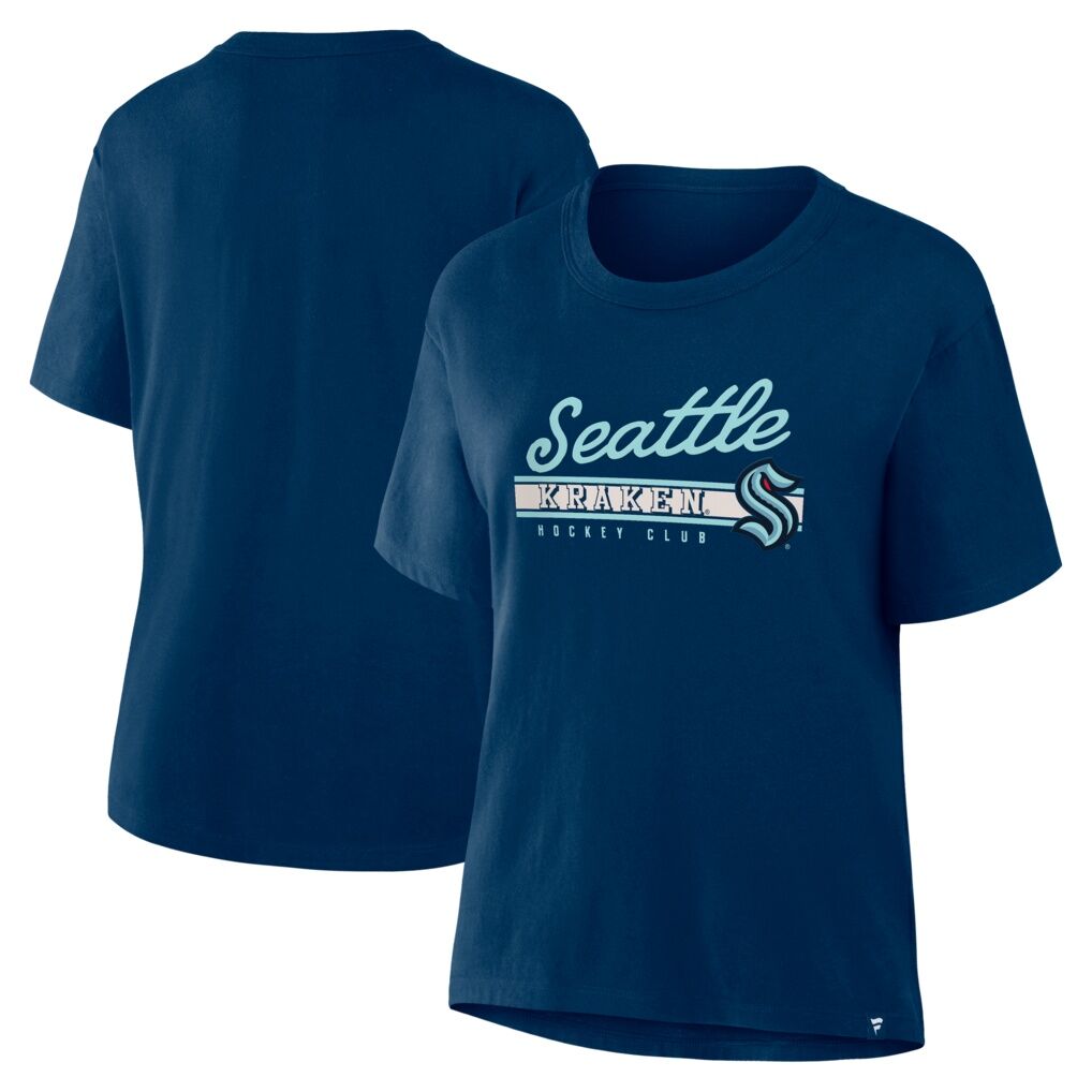 Seattle Kraken Fashion7 Women's Hometown Premium Legacy T-Shirt - Deep Sea Blue