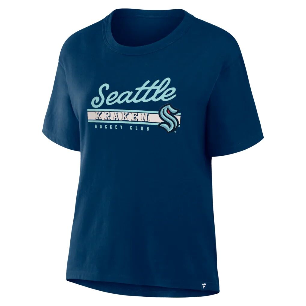 Seattle Kraken Fashion7 Women's Hometown Premium Legacy T-Shirt - Deep Sea Blue