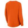 Philadelphia Flyers Fashion7 Women's Oversized Breakaway Sweatshirt - Orange - Detail View