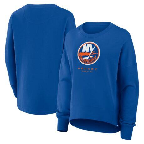 New York Islanders Fashion7 Women's Oversized Breakaway Sweatshirt - - Front View