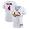 Yadier Molina St. Louis Cardinals Nike Women's Home Replica Jersey - White - Front View