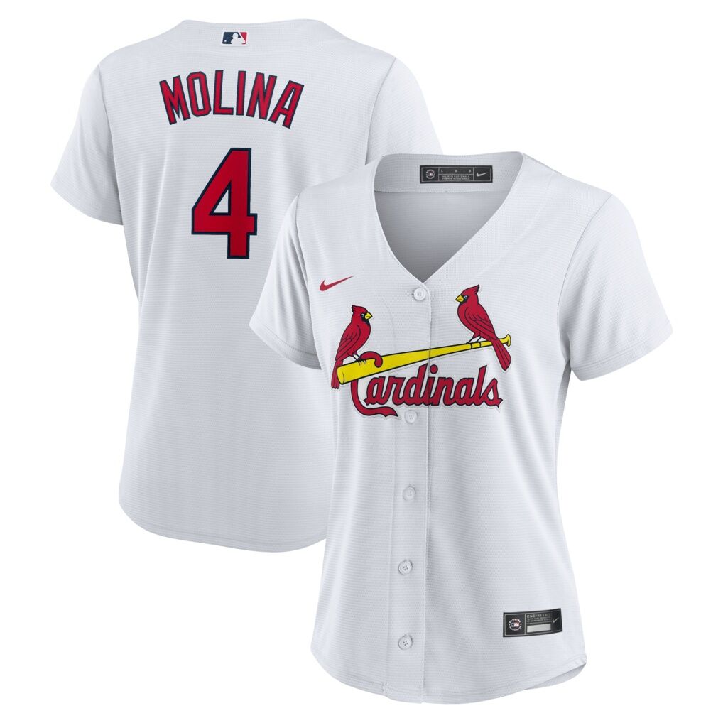 Yadier Molina St. Louis Cardinals Nike Women's Home Replica Jersey