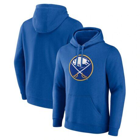Buffalo Sabres Primary Logo Pullover Hoodie - - Front View