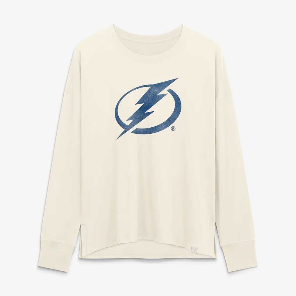 Tampa Bay Lightning Fashion7 Women's Distressed Logo Long Sleeve T-Shirt
