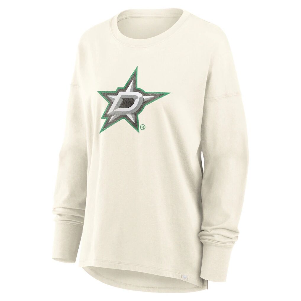 Dallas Stars Fashion7 Women's Distressed Logo Long Sleeve T-Shirt