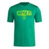 Austin FC adidas Local Pop AEROREADY T-Shirt - Green - Side View