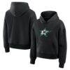 Dallas Stars Fashion7 Women's Essential Hoodie - Black - Front View