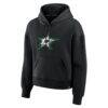Dallas Stars Fashion7 Women's Essential Hoodie - Black - Side View