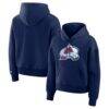 Colorado Avalanche Fashion7 Women's Essential Hoodie - Navy - Front View