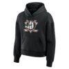 Anaheim Ducks Fashion7 Women's Essential Hoodie - Black - Side View