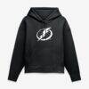 Tampa Bay Lightning Fashion7 Women's Hoodie - Black - Front View