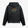 Minnesota Wild Fashion7 Women's Hoodie - Black - Front View