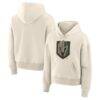 Vegas Golden Knights Fashion7 Women's Hoodie - Cream - Front View