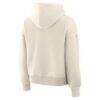 Pittsburgh Penguins Fashion7 Women's Distressed Logo Hoodie - Cream - Detail View