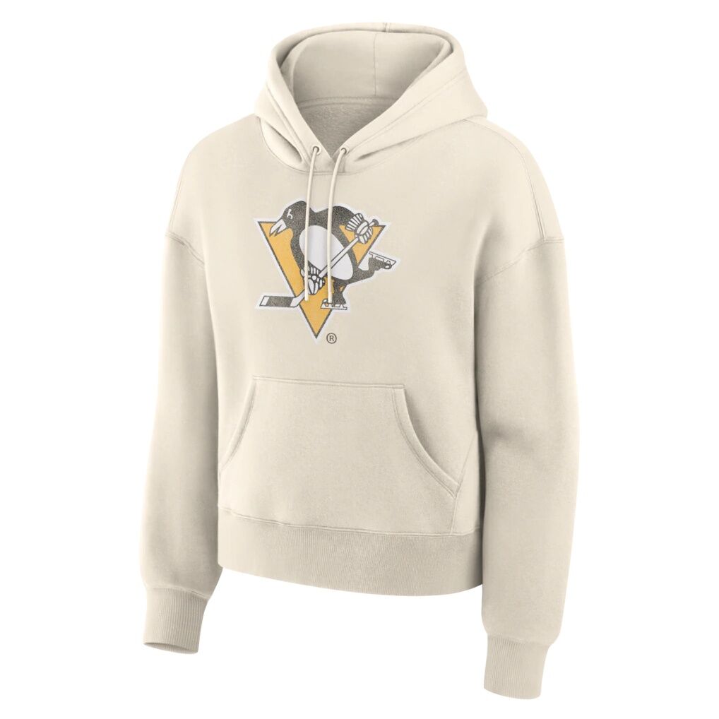 Pittsburgh Penguins Fashion7 Women's Distressed Logo Hoodie