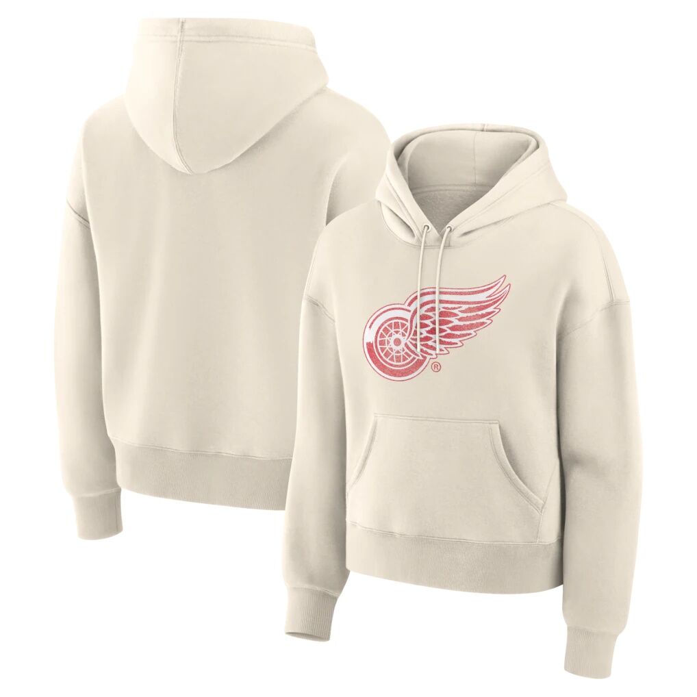Detroit Red Wings Fashion7 Women's Distressed Logo Hoodie