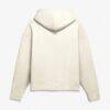 Anaheim Ducks Fashion7 Women's Distressed Logo Hoodie - Cream - Side View