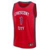 Zion Williamson New Orleans Pelicans Fashion7 Youth Fast Break Player Jersey - Red - Alt1