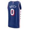 Tyrese Maxey Philadelphia 76ers Fashion7 Fast Break Replica Jersey - Icon Edition - - Detail View