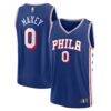 Tyrese Maxey Philadelphia 76ers Fashion7 Fast Break Replica Jersey - Icon Edition - - Front View