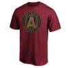 Atlanta United FC Club Logo T-Shirt - Red - Side View