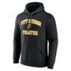 Pittsburgh Pirates Logo Athletic Heart & Soul Hoodie - Black - Side View