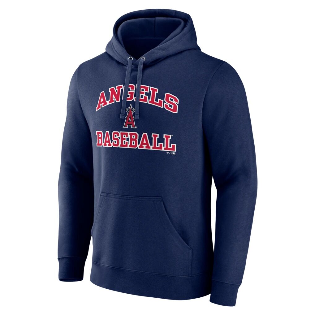 Los Angeles Angels Logo Athletic Heart & Soul Hoodie