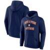 Houston Astros Logo Athletic Heart & Soul Hoodie - Navy - Front View