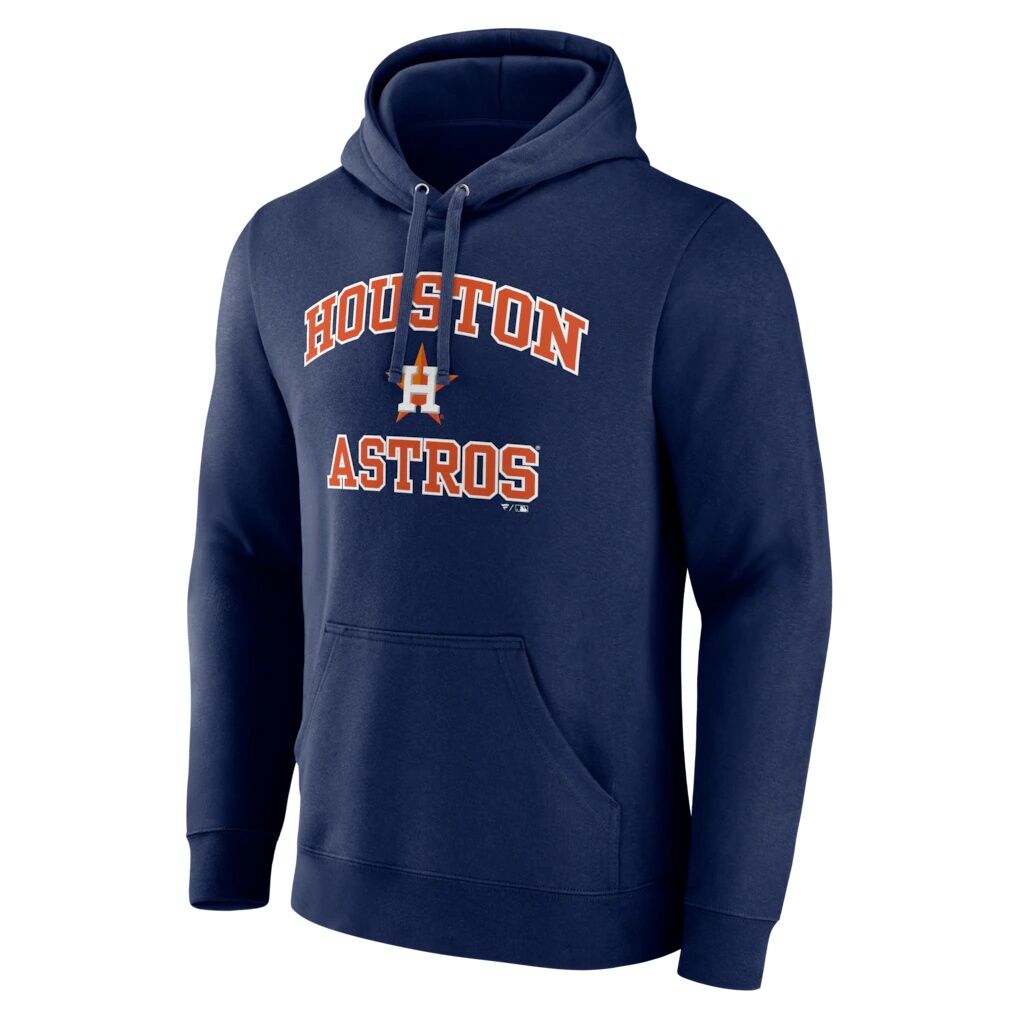 Houston Astros Logo Athletic Heart & Soul Hoodie
