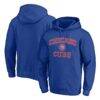 Chicago Cubs Logo Athletic Heart & Soul Hoodie - - Front View