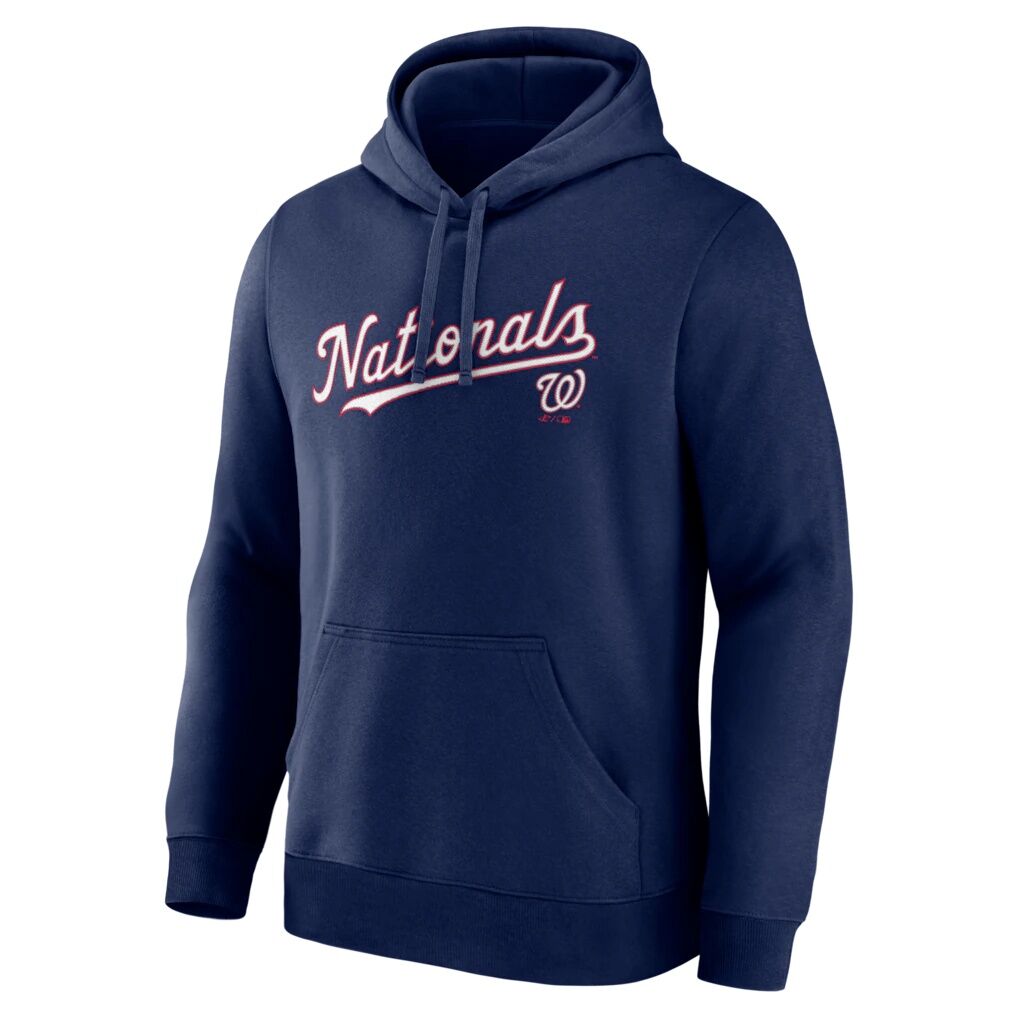Washington Nationals Logo Athletic Wordmark Hoodie