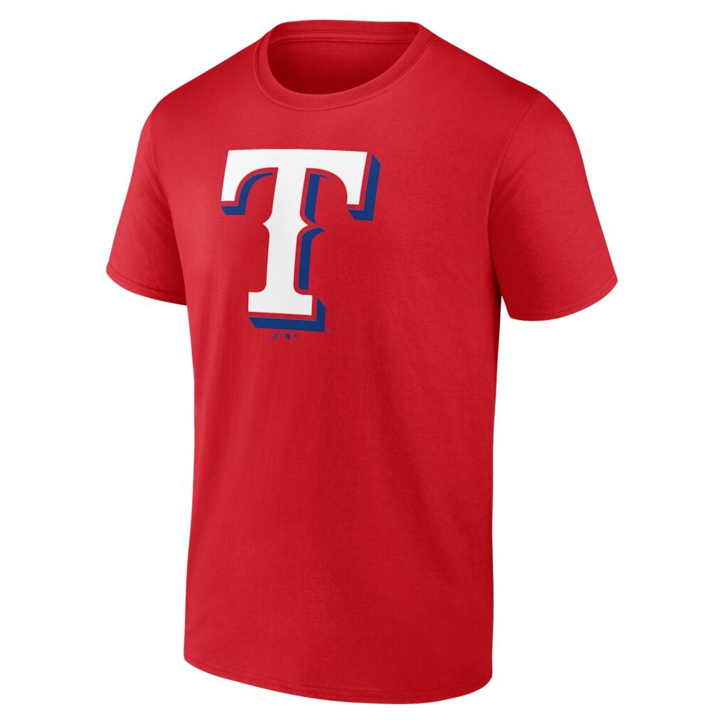 Texas Rangers Logo Athletic Official Logo T-Shirt