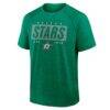Dallas Stars Fashion7 Breakaway Clutch Raglan T-Shirt - - Side View