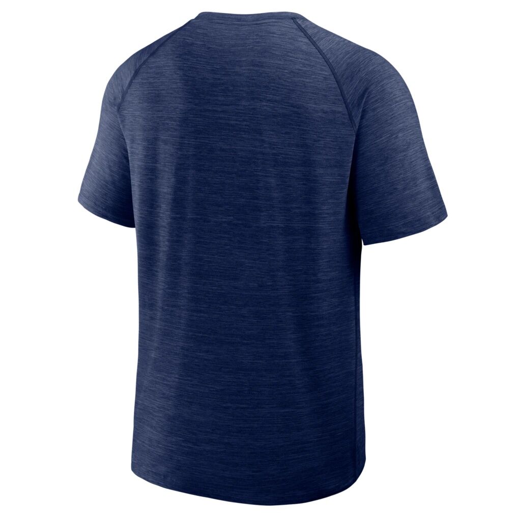Columbus Blue Jackets Fashion7 Breakaway Clutch Raglan T-Shirt - Heather Navy