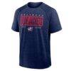 Columbus Blue Jackets Fashion7 Breakaway Clutch Raglan T-Shirt - - Side View